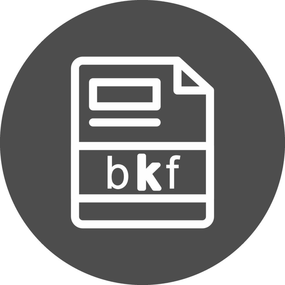 bkf kreativ Symbol Design vektor