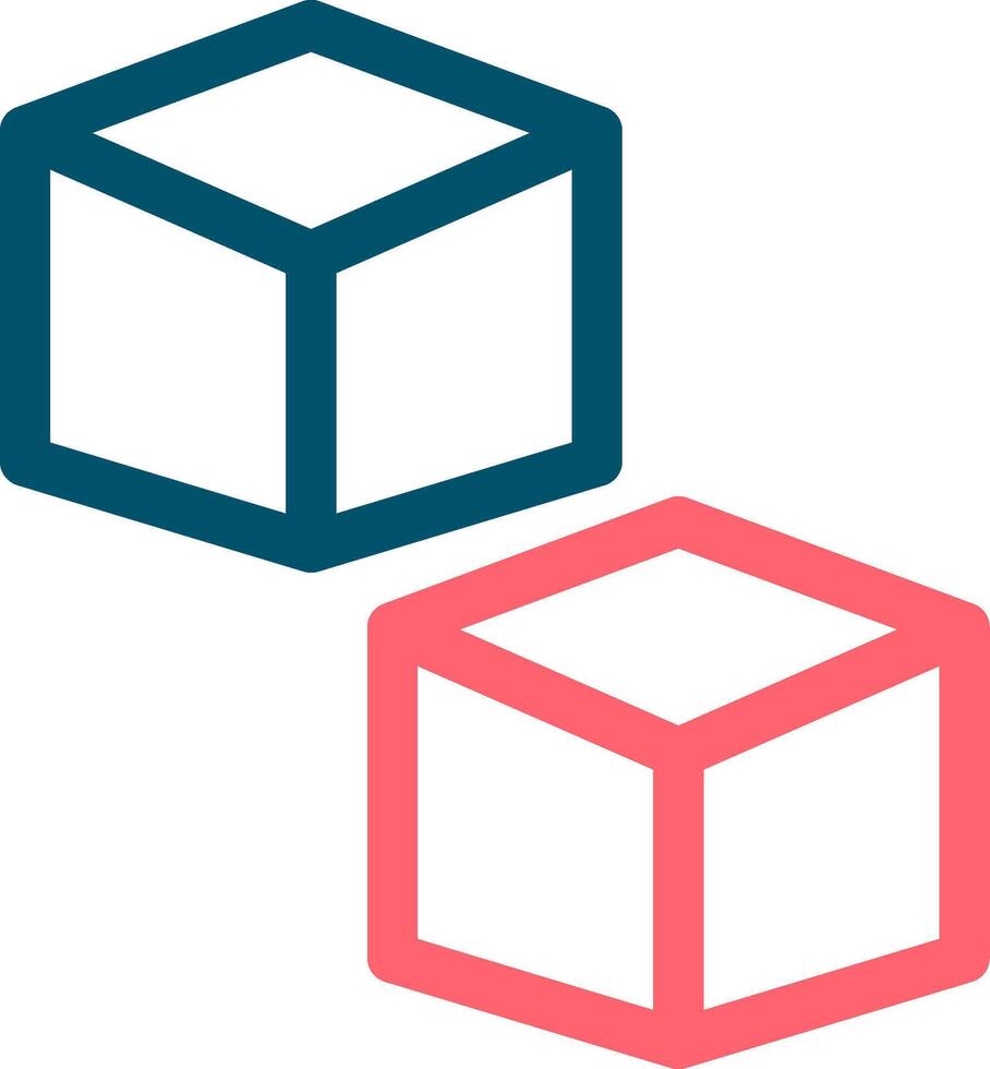 Box kreatives Icon-Design vektor