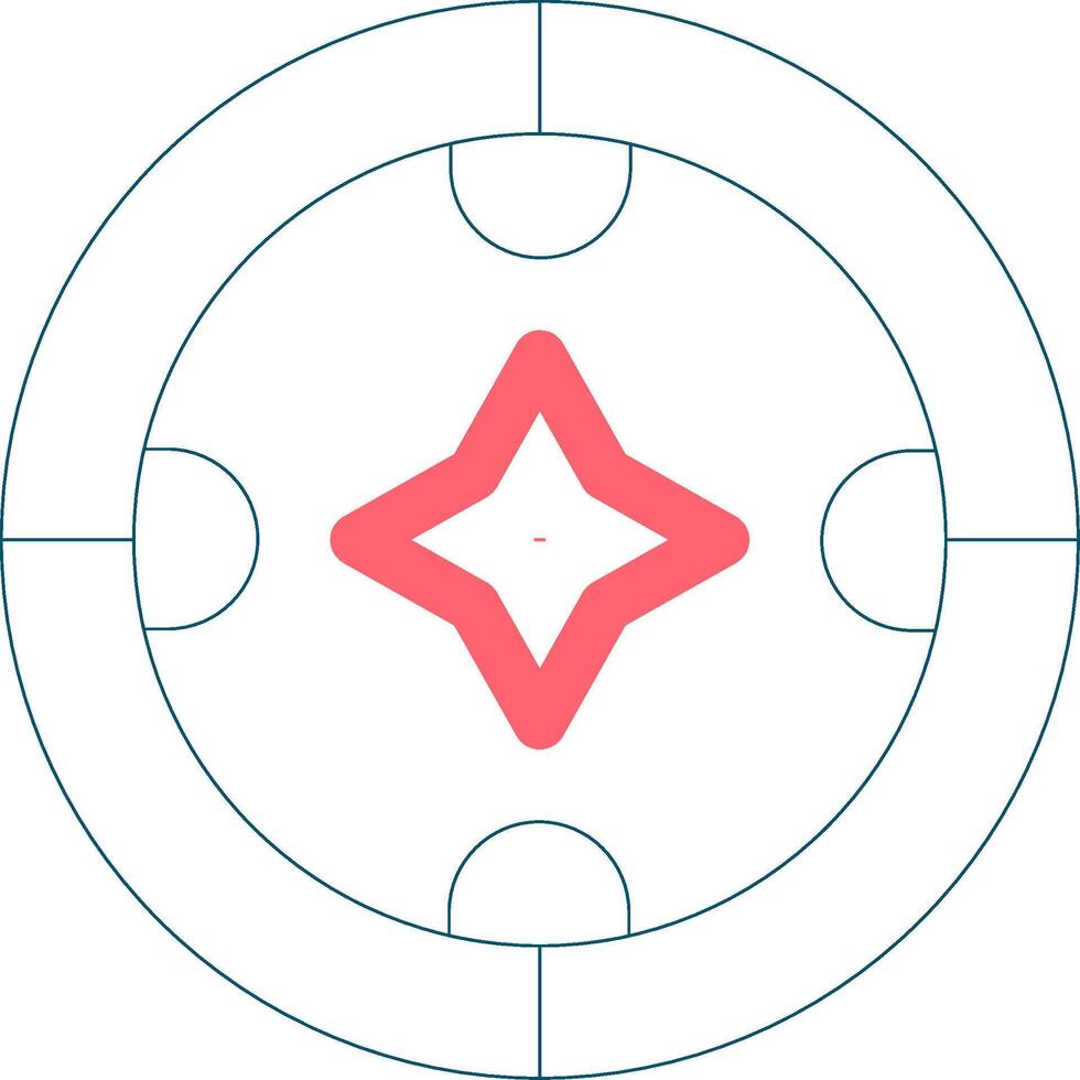 kompass kreativ ikon design vektor