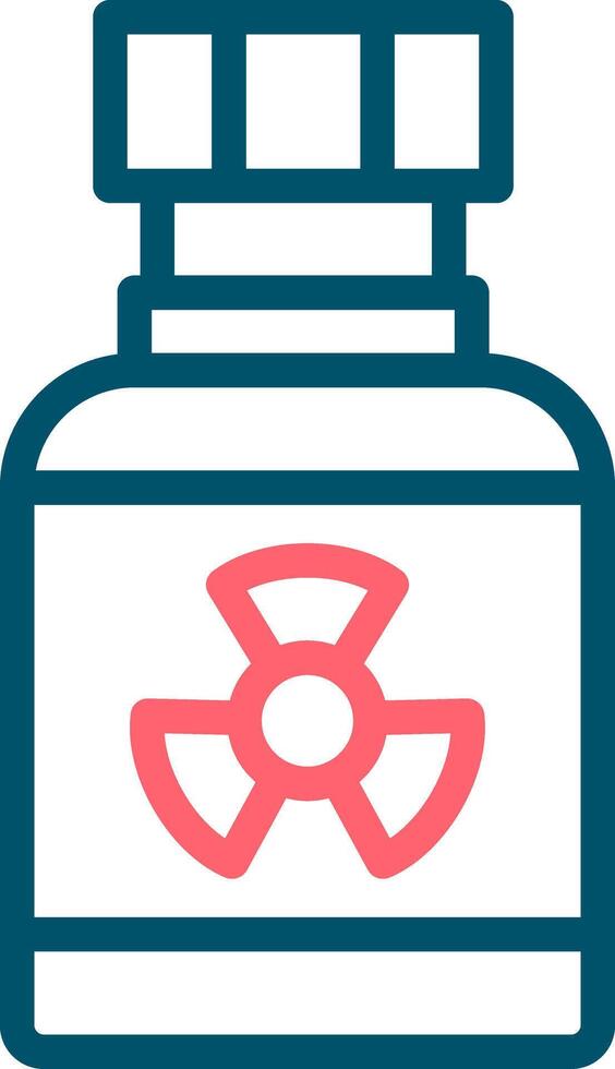 Aminosäuren kreatives Icon-Design vektor