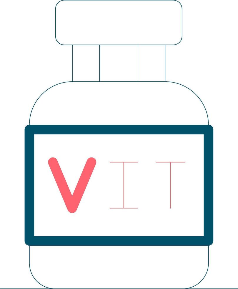 vitaminer kreativ ikon design vektor