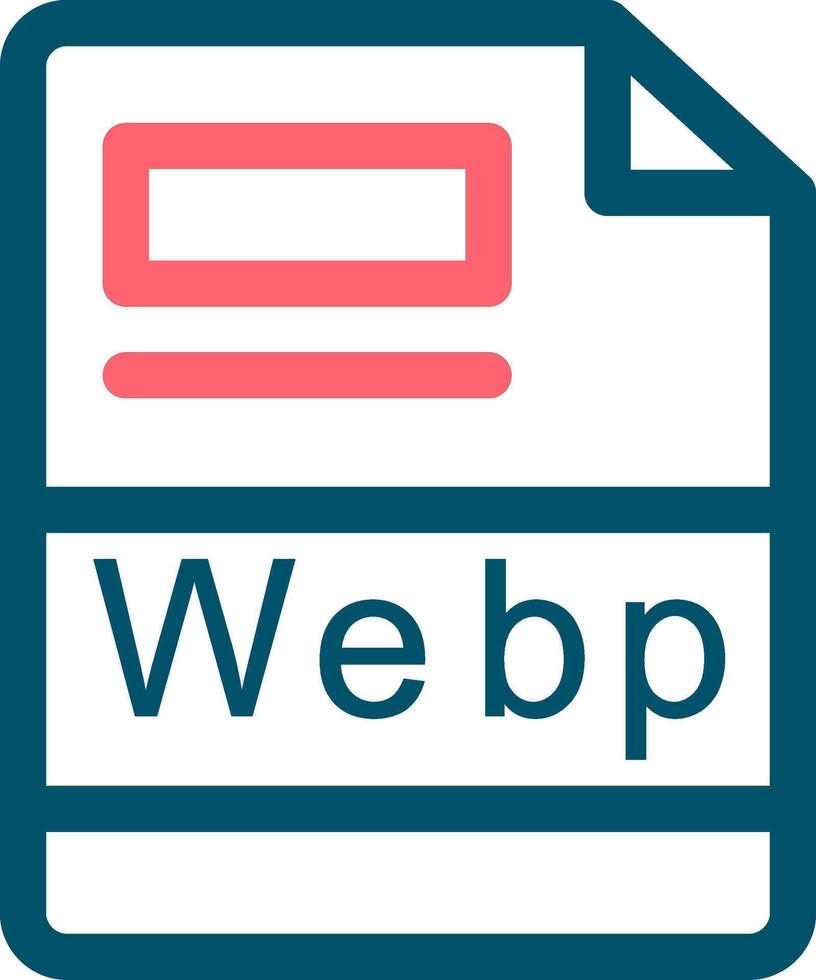 webp kreativ Symbol Design vektor