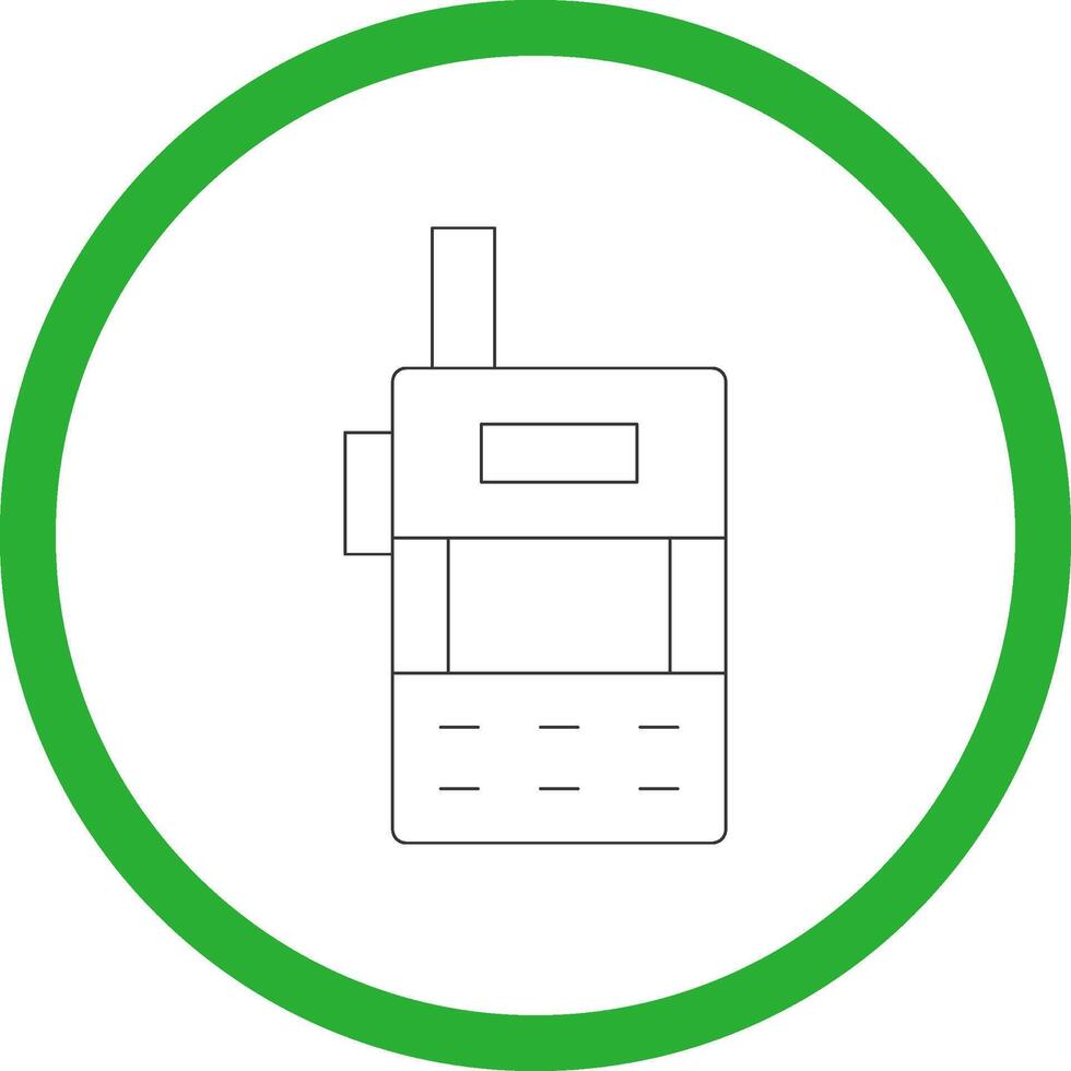 Transceiver kreativ Symbol Design vektor