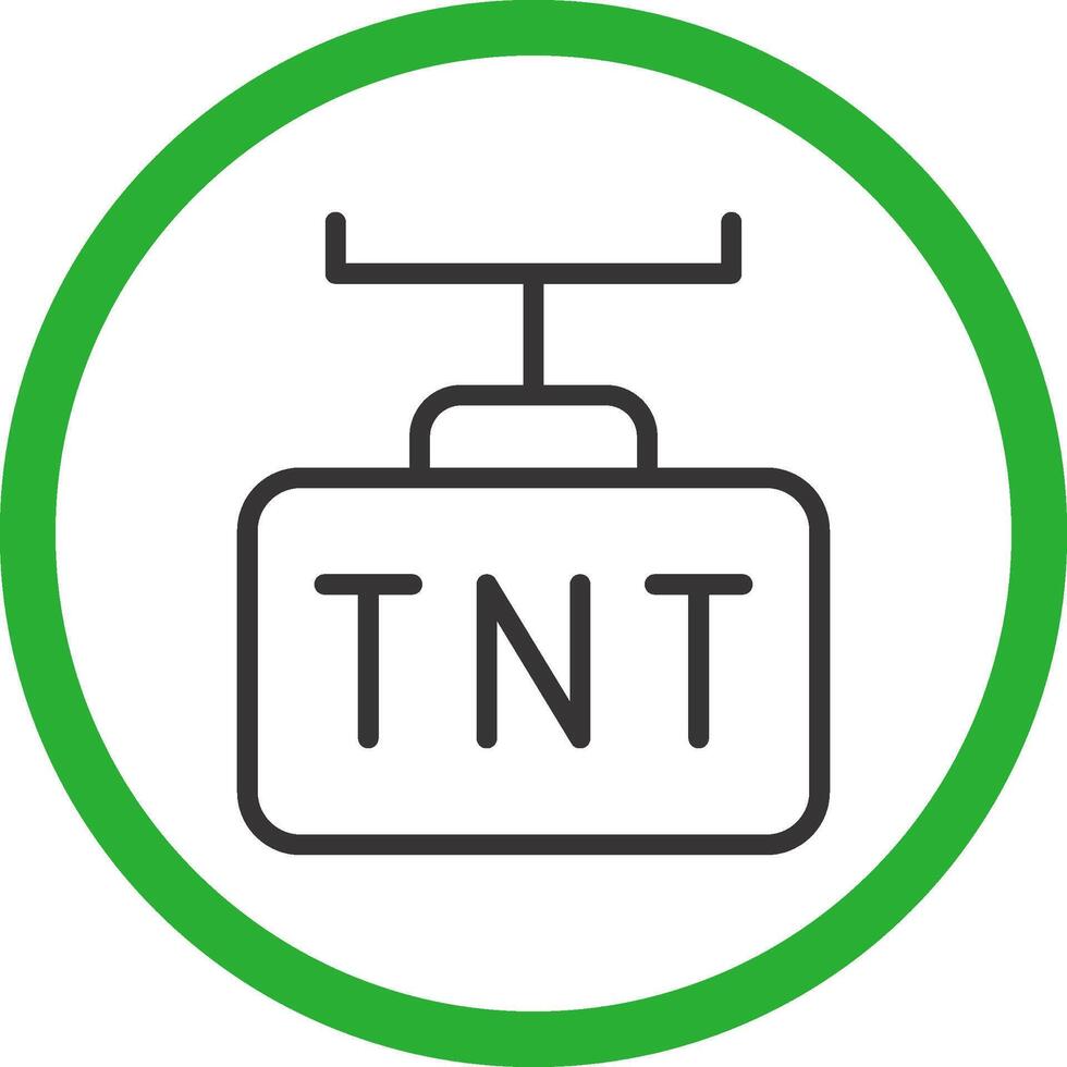 tnt kreatives Icon-Design vektor