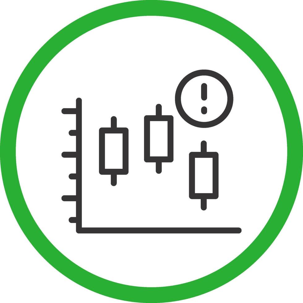 Diagramm kreatives Icon-Design vektor