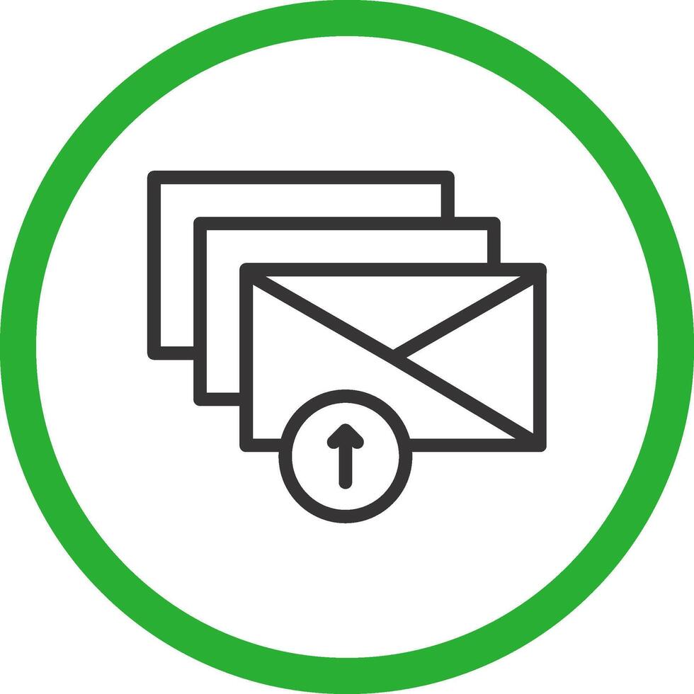 Email Explosionen kreativ Symbol Design vektor