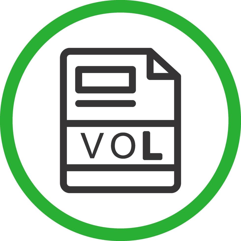 vol kreativ Symbol Design vektor