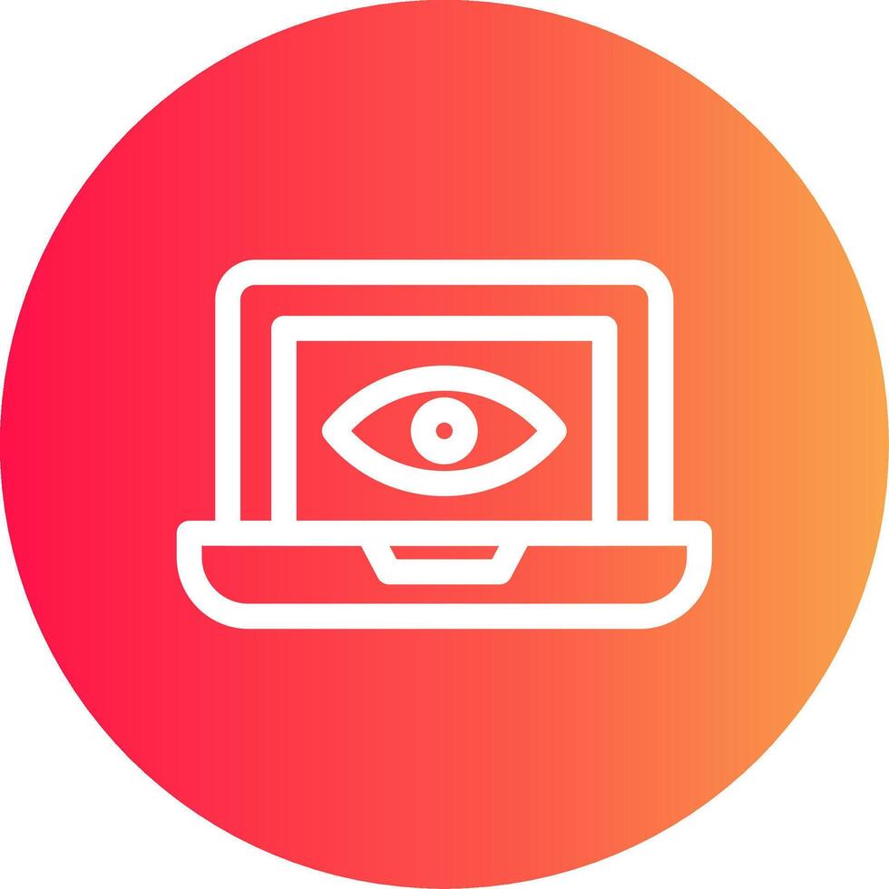 Auge kreatives Icon-Design vektor