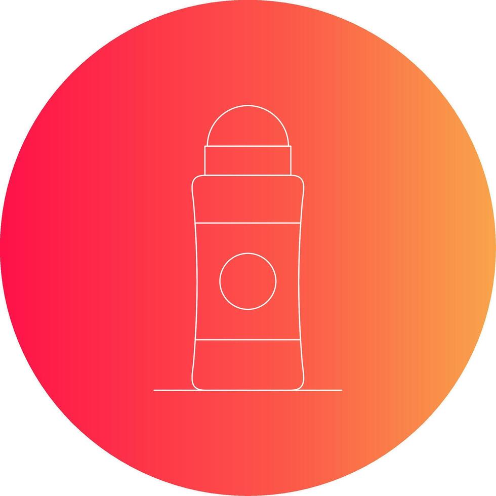 Deodorant kreatives Icon-Design vektor