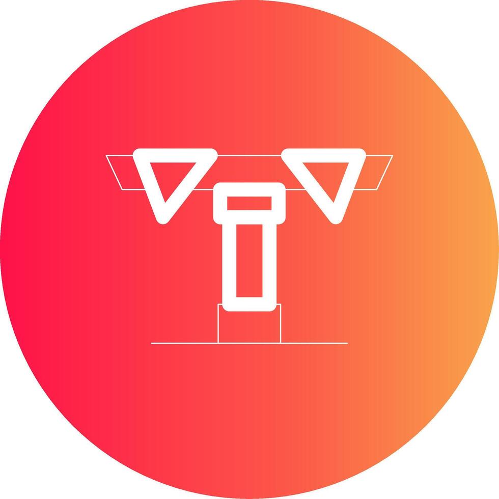 Tabelle kreatives Icon-Design vektor