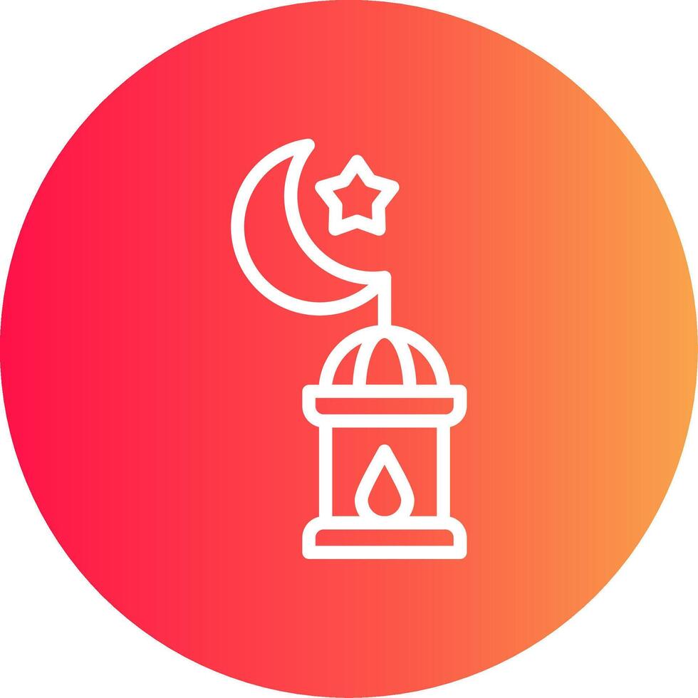 Ramadan kreatives Icon-Design vektor