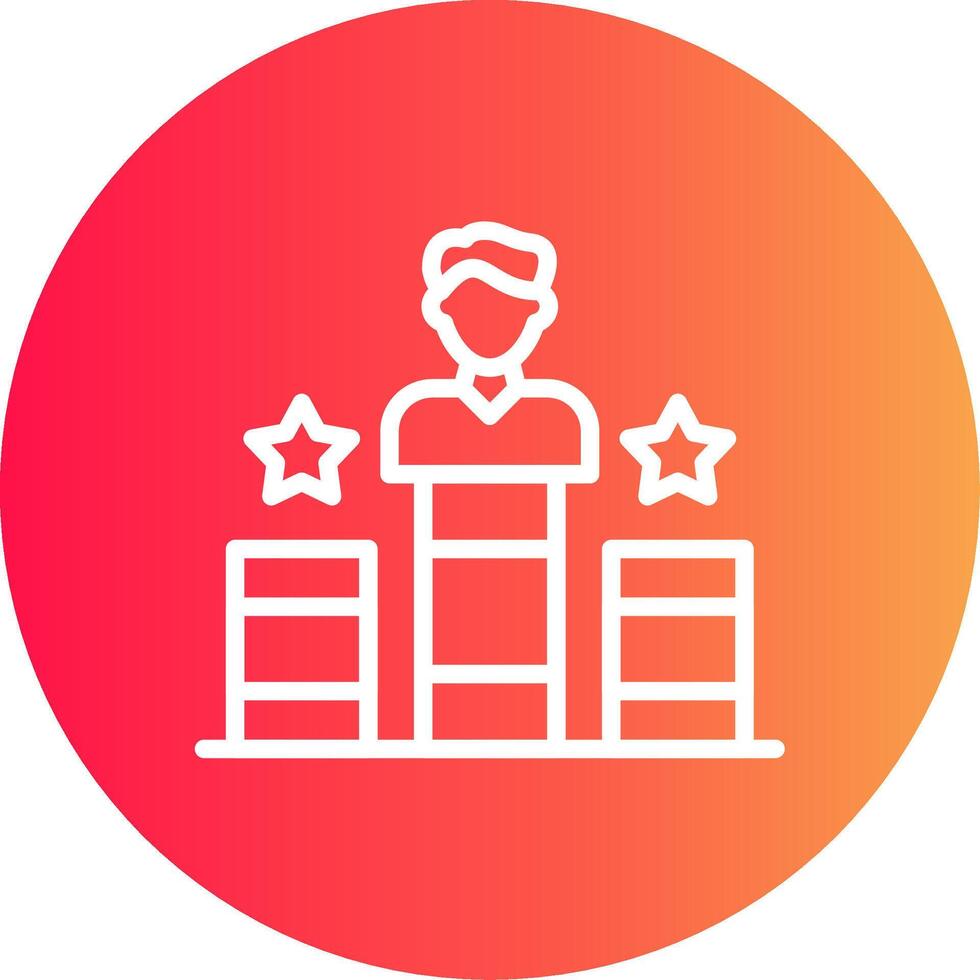 Ranking kreatives Icon-Design vektor