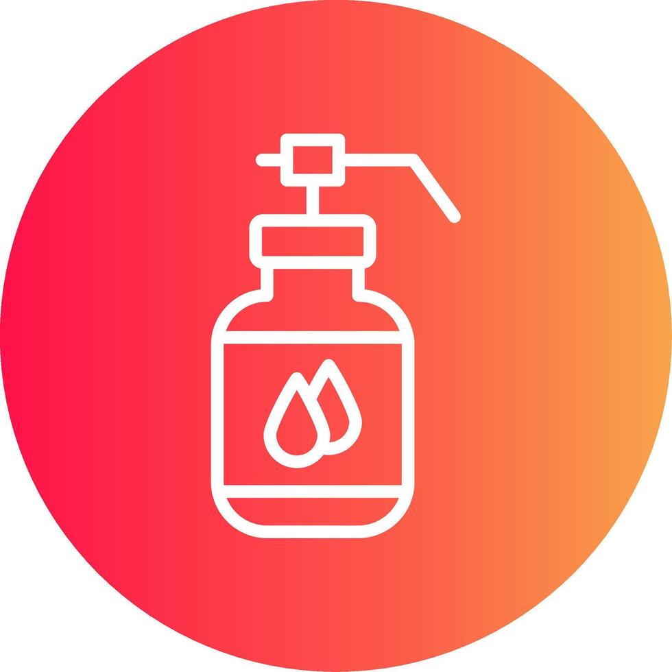 Shampoo kreatives Icon-Design vektor