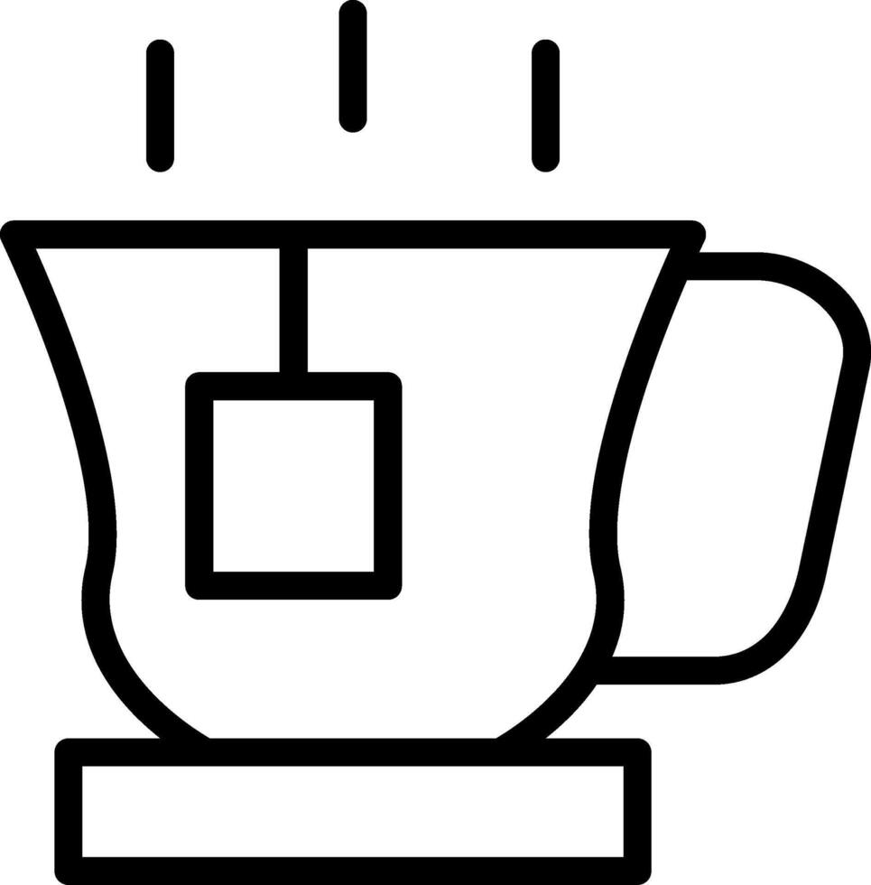 Kaffee Becher kreativ Symbol Design vektor