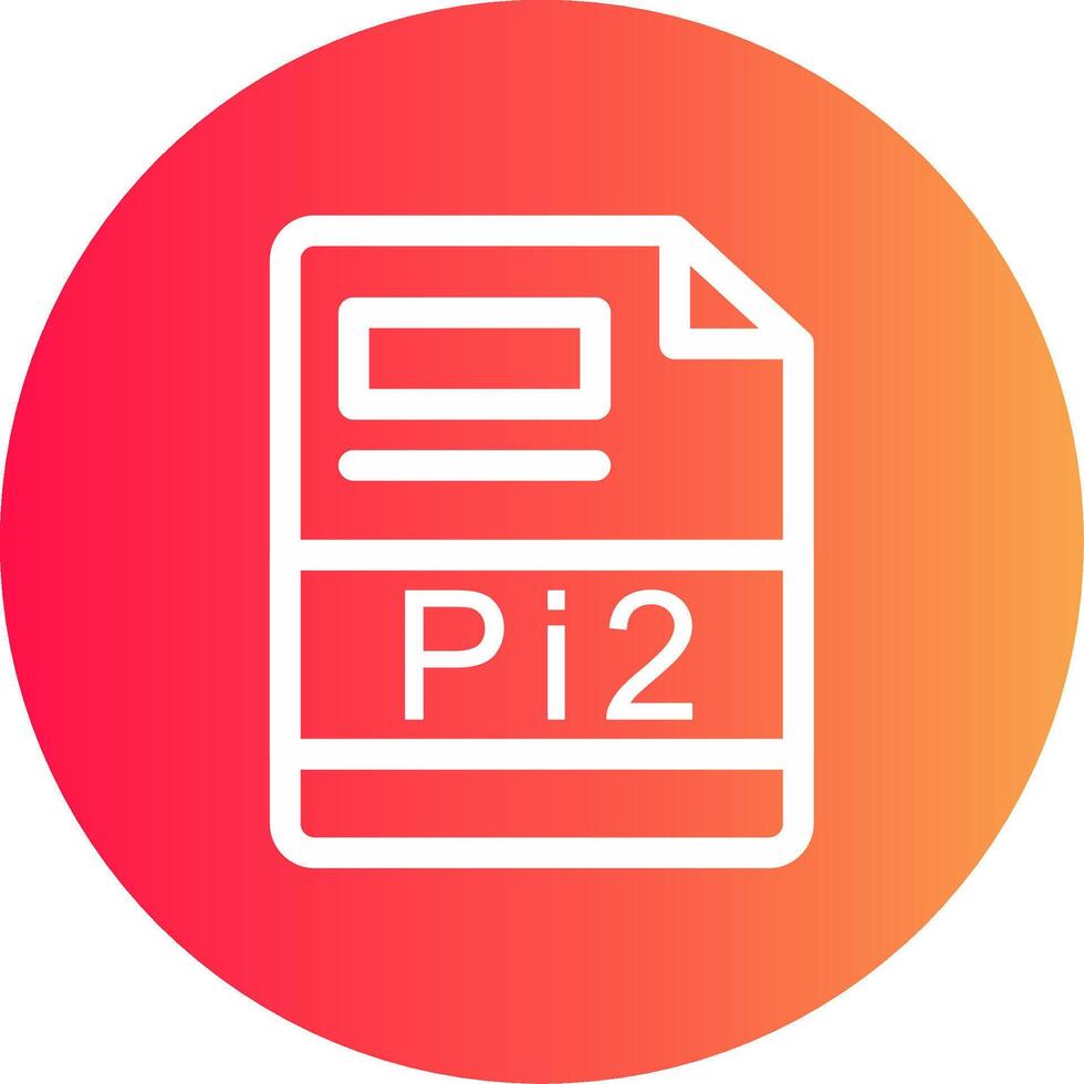 pi2 kreativ Symbol Design vektor