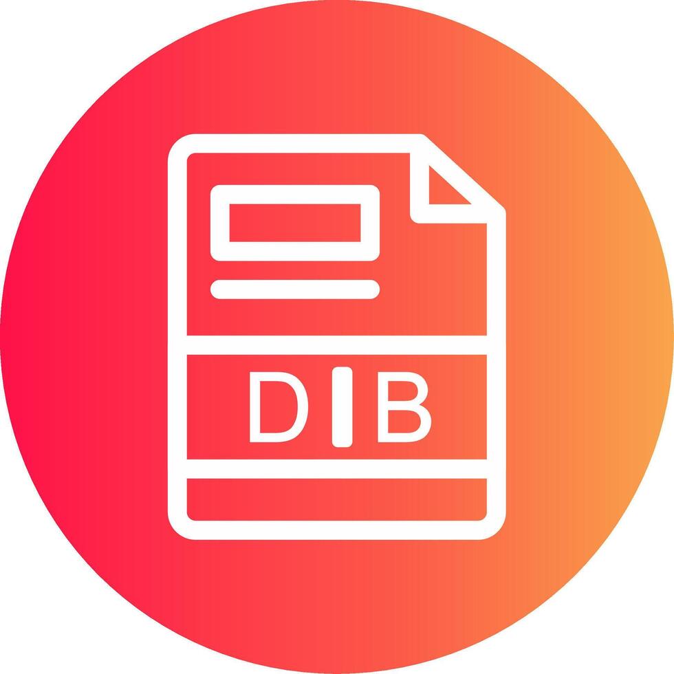 dib kreativ Symbol Design vektor