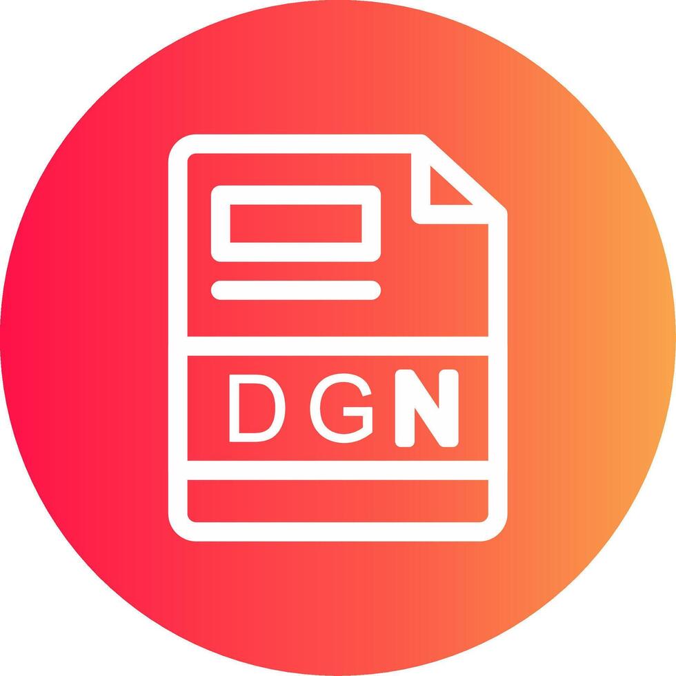 dgn kreativ Symbol Design vektor