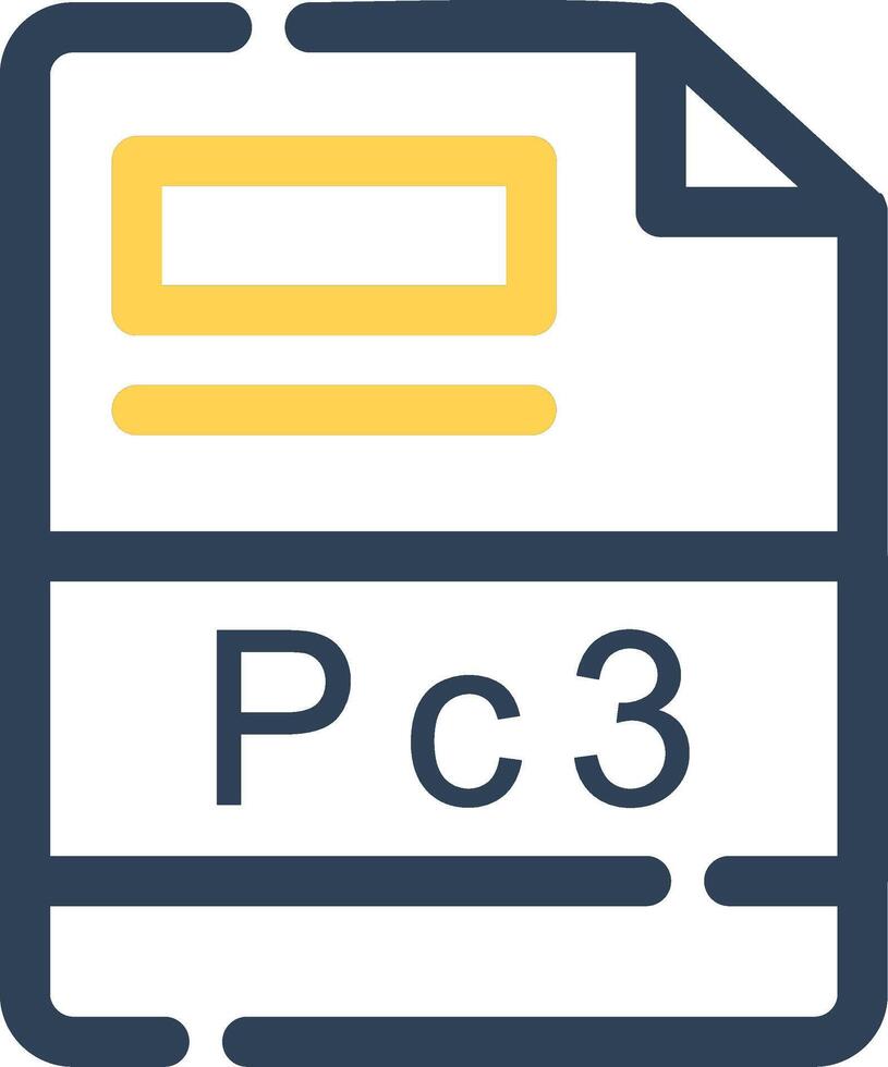 pc3 kreativ Symbol Design vektor