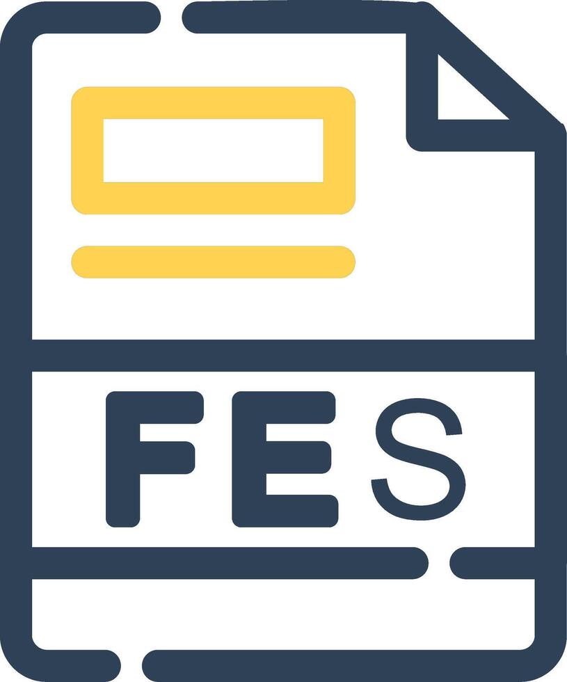 fes kreativ Symbol Design vektor