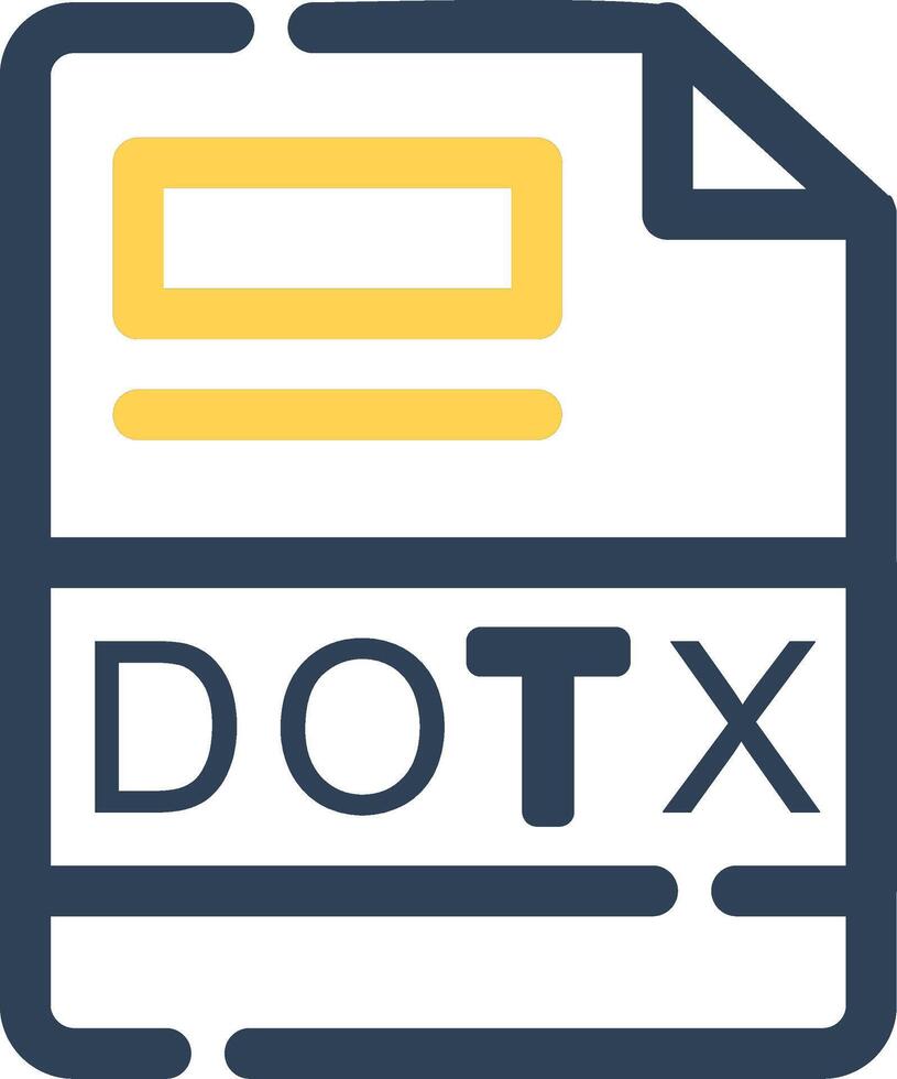 dotx kreativ Symbol Design vektor