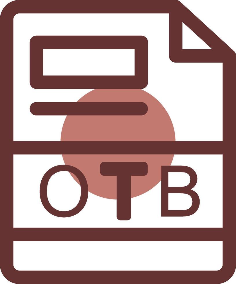 otb kreativ Symbol Design vektor