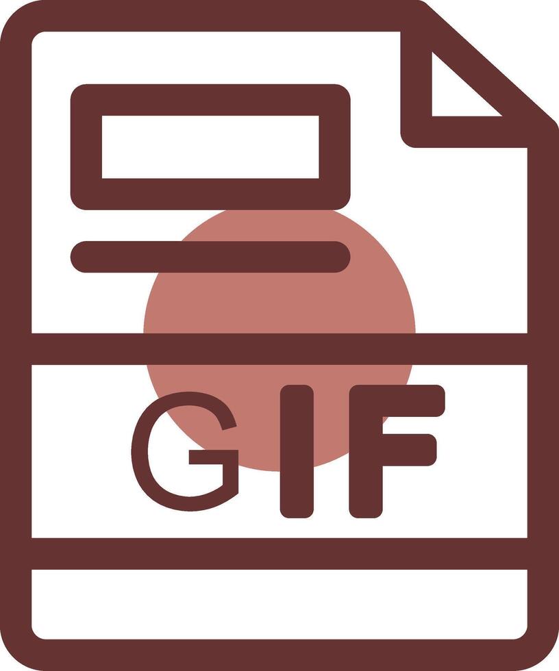 gif kreativ Symbol Design vektor