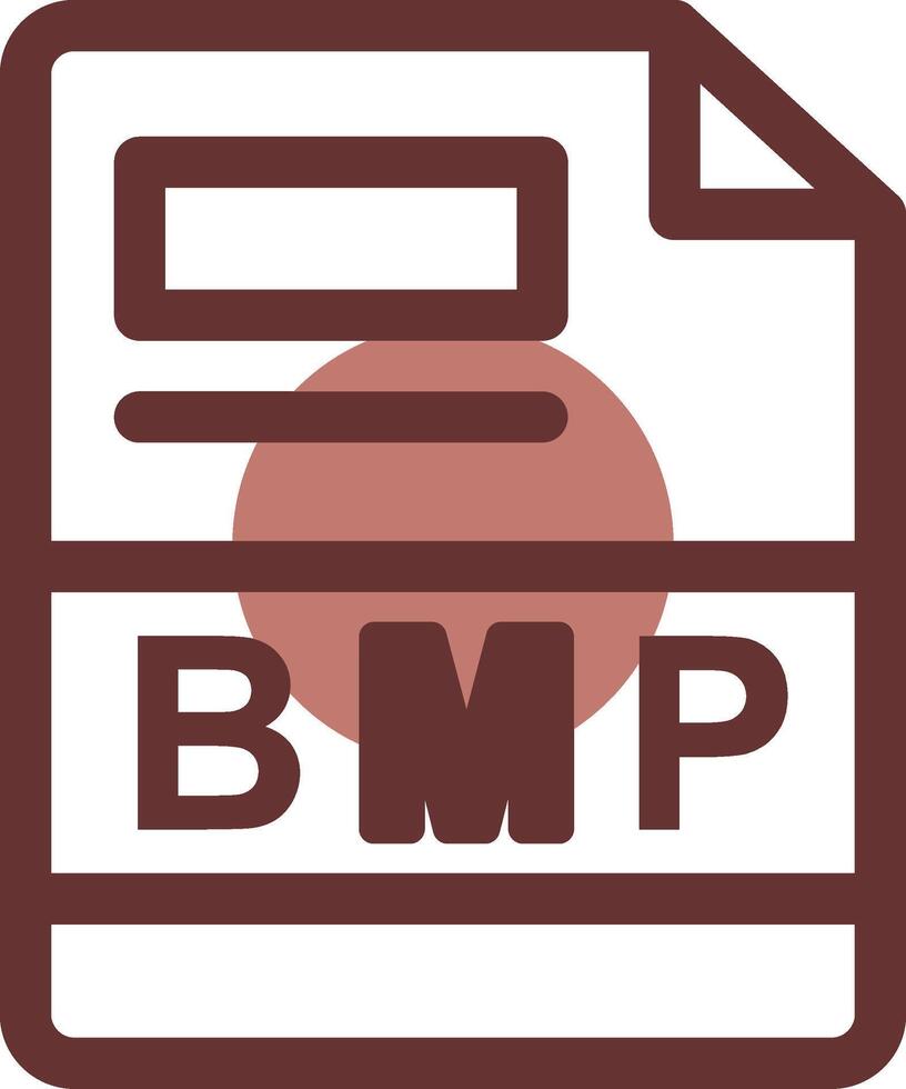 bmp kreativ Symbol Design vektor