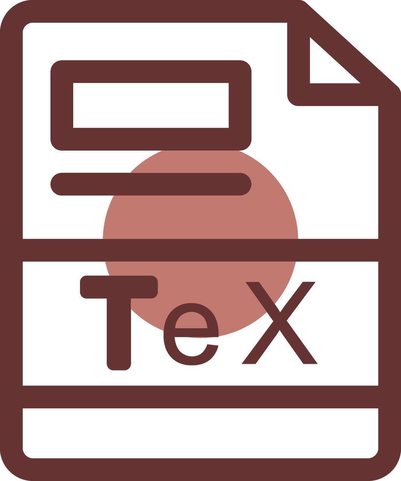 tex kreativ Symbol Design vektor