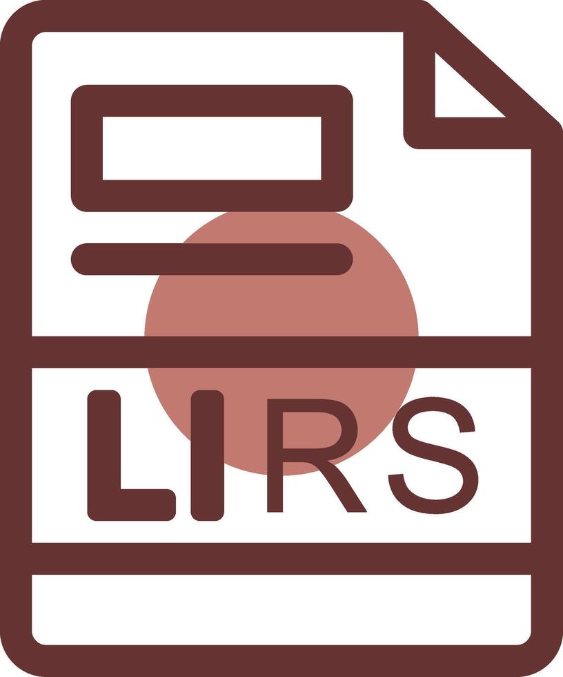 lirs kreativ Symbol Design vektor