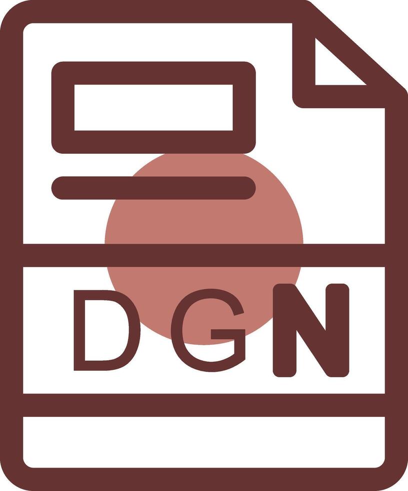 dgn kreativ Symbol Design vektor