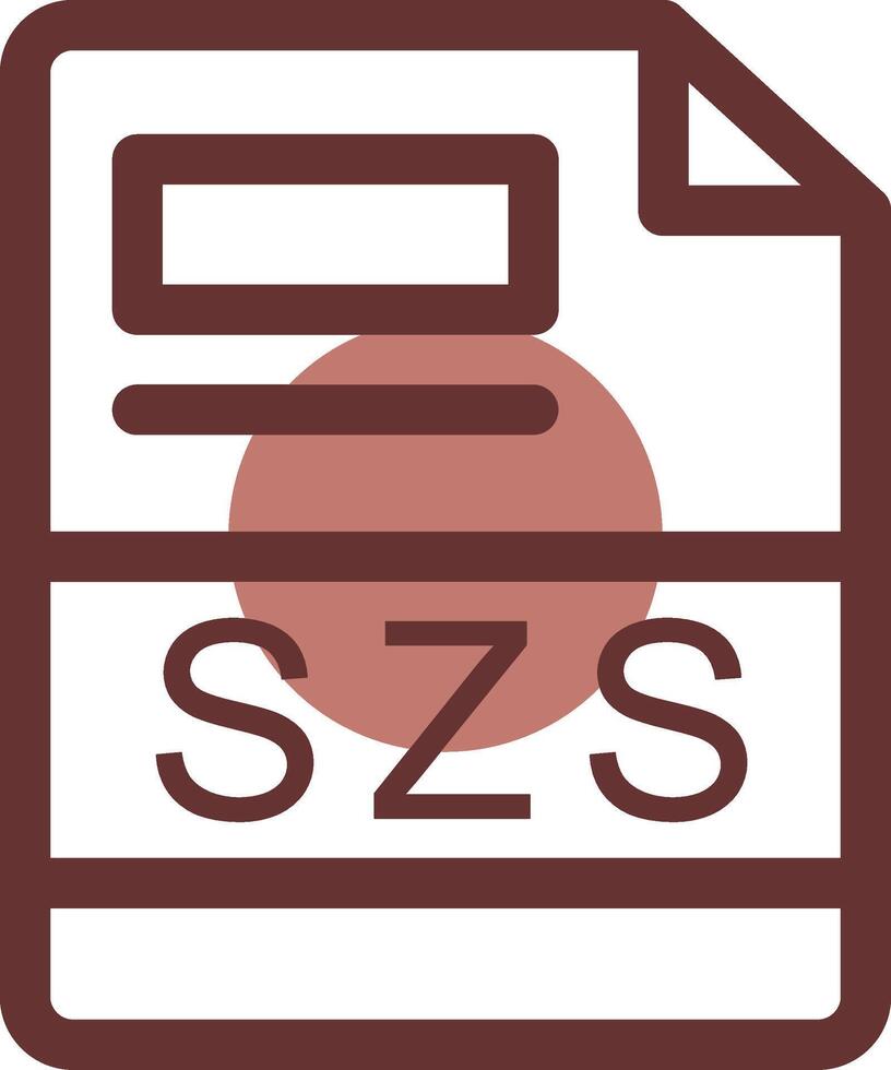 szs kreativ Symbol Design vektor