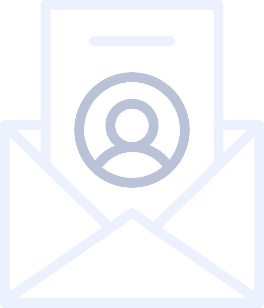 E-Mail kreatives Icon-Design vektor