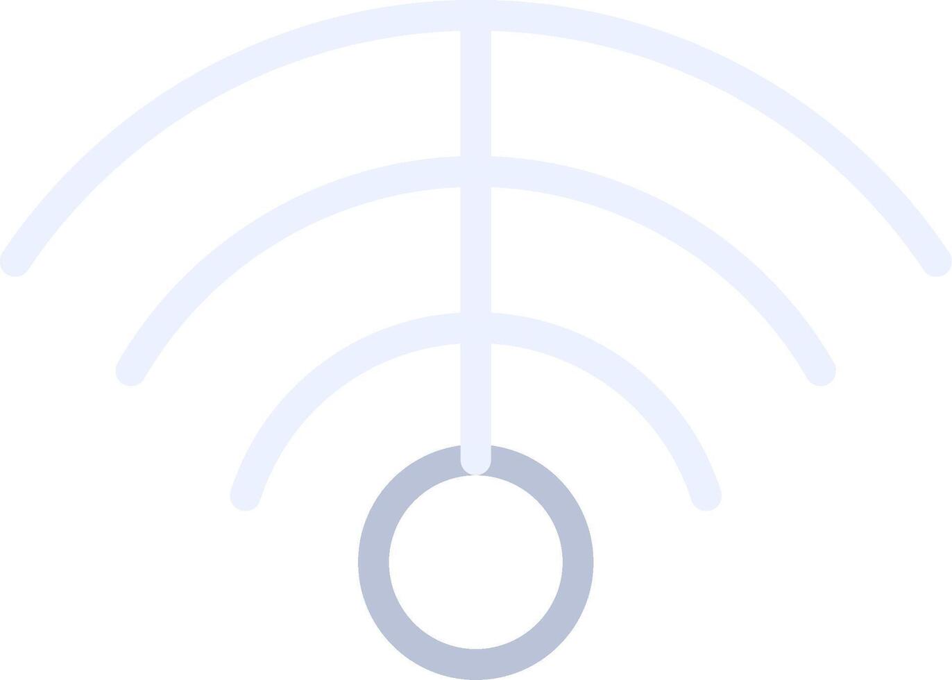 Wifi kreatives Icon-Design vektor