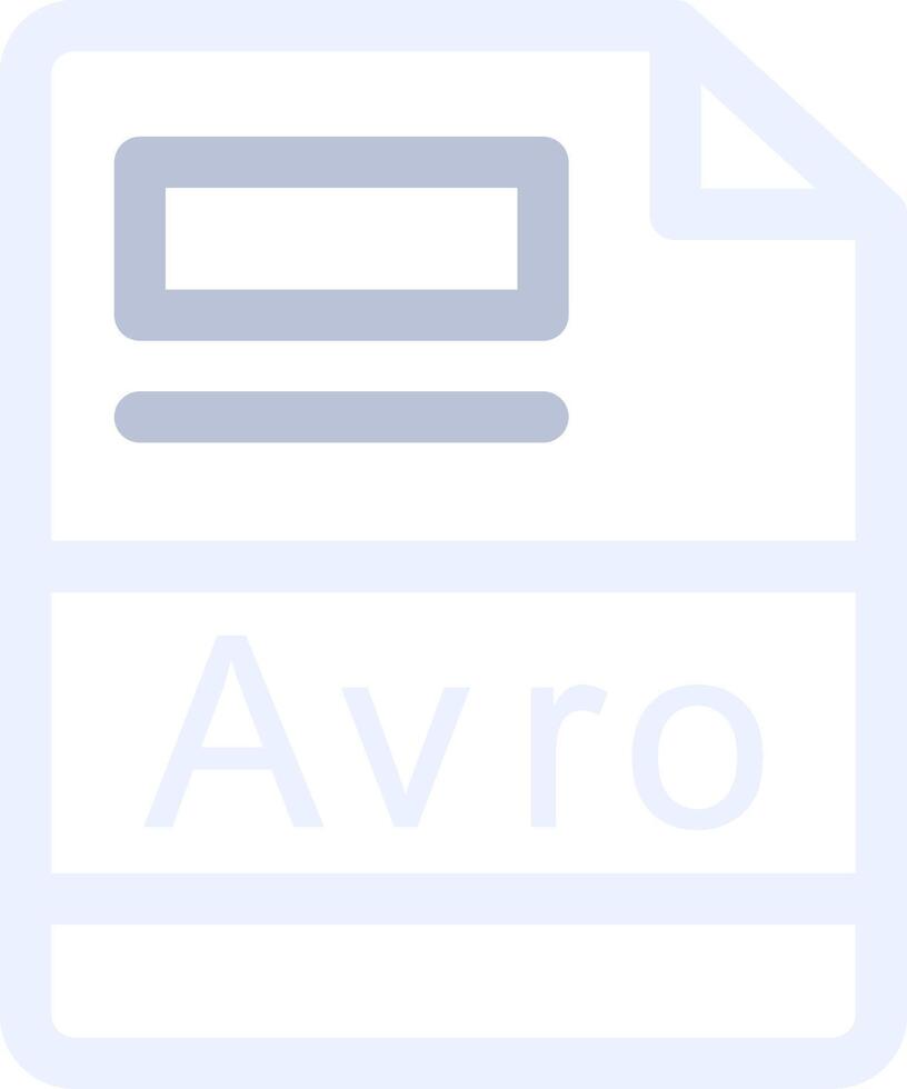 Avro kreativ Symbol Design vektor