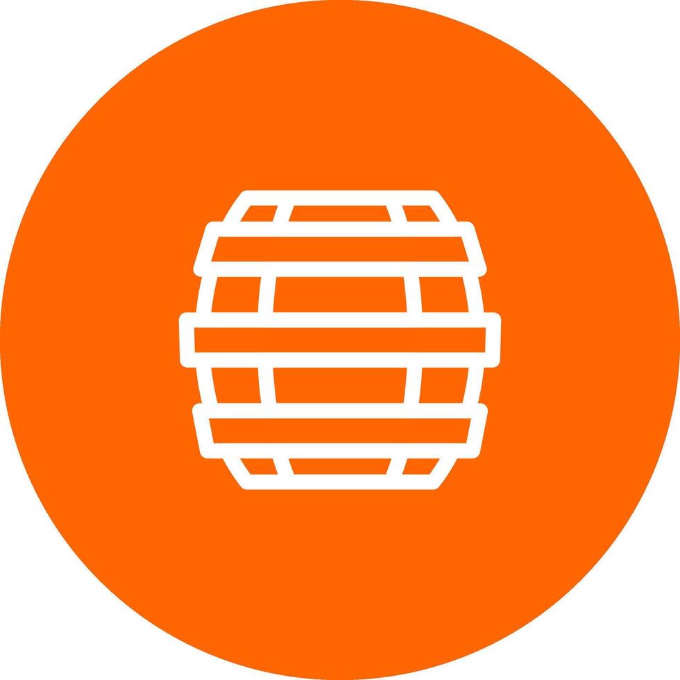 Barrel kreatives Icon-Design vektor