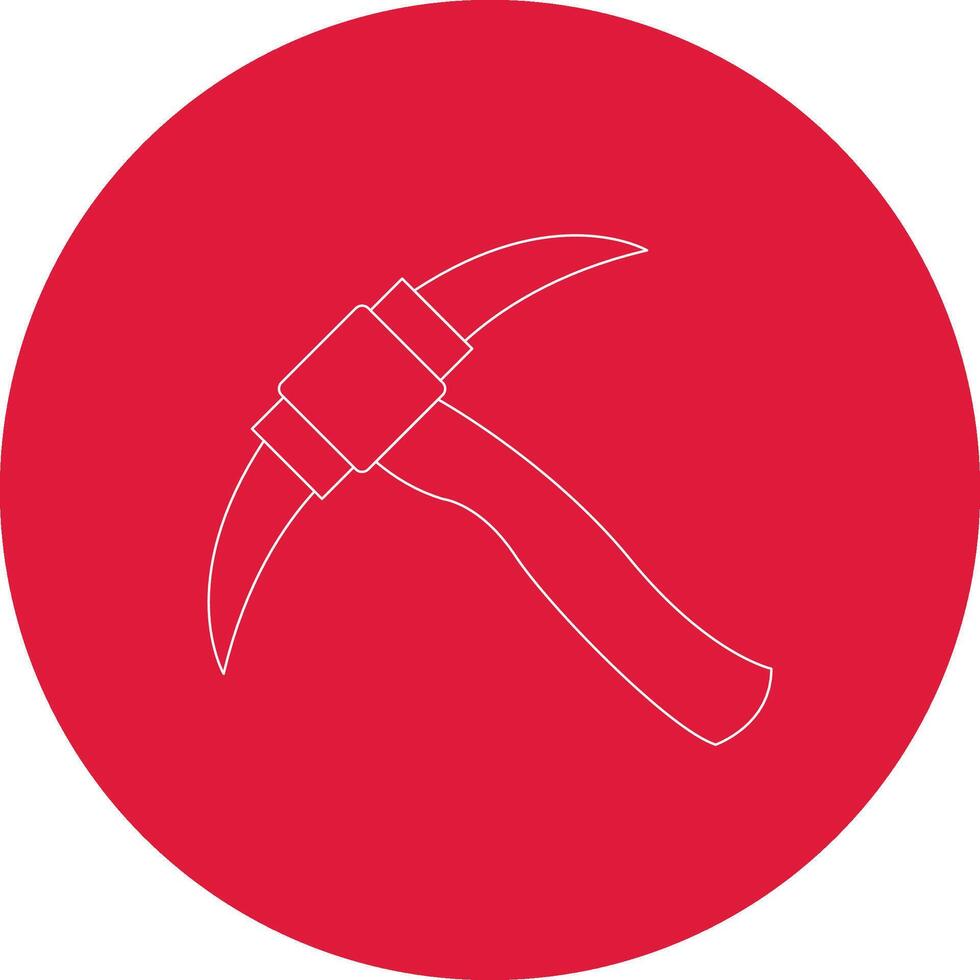 pickaxe kreativ ikon design vektor