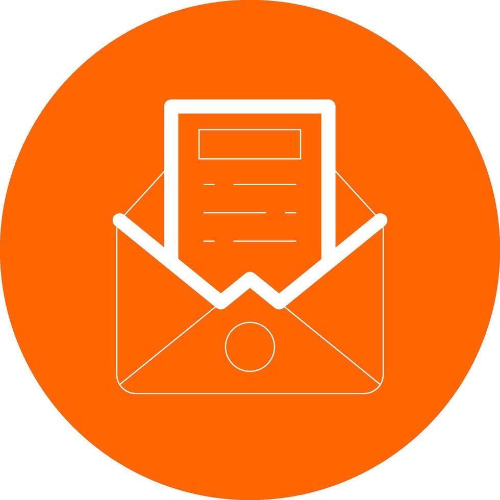 E-Mail kreatives Icon-Design vektor