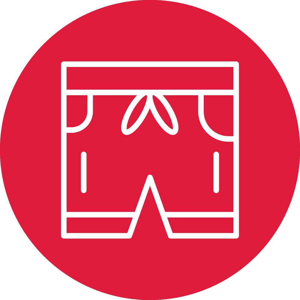 Shorts kreatives Icon-Design vektor