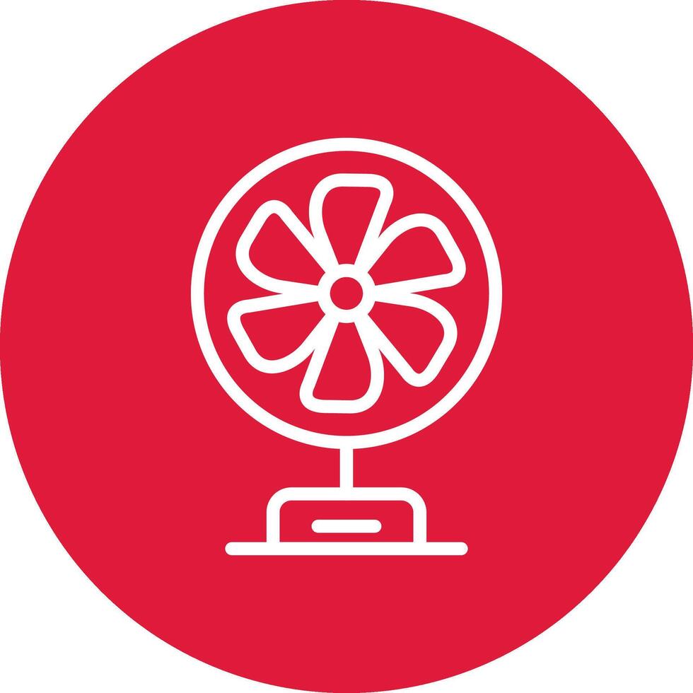 kreatives Icon-Design für Fans vektor