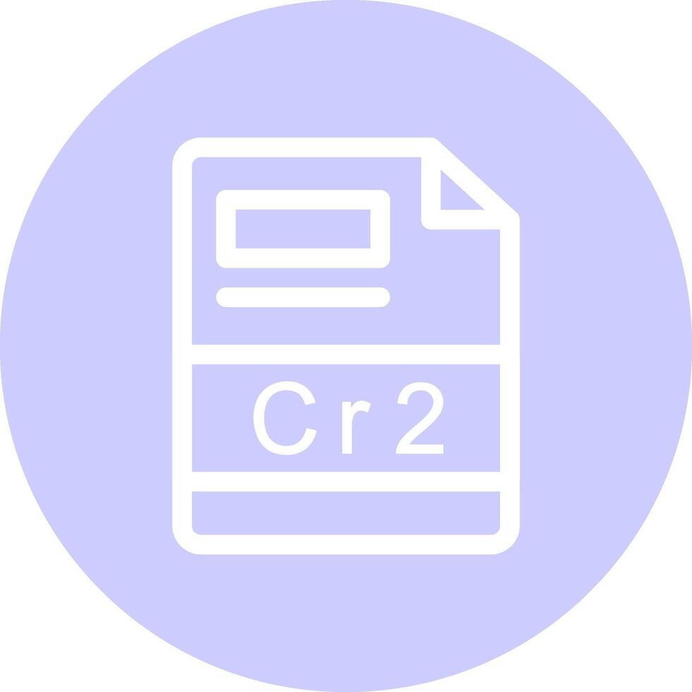 cr2 kreativ Symbol Design vektor