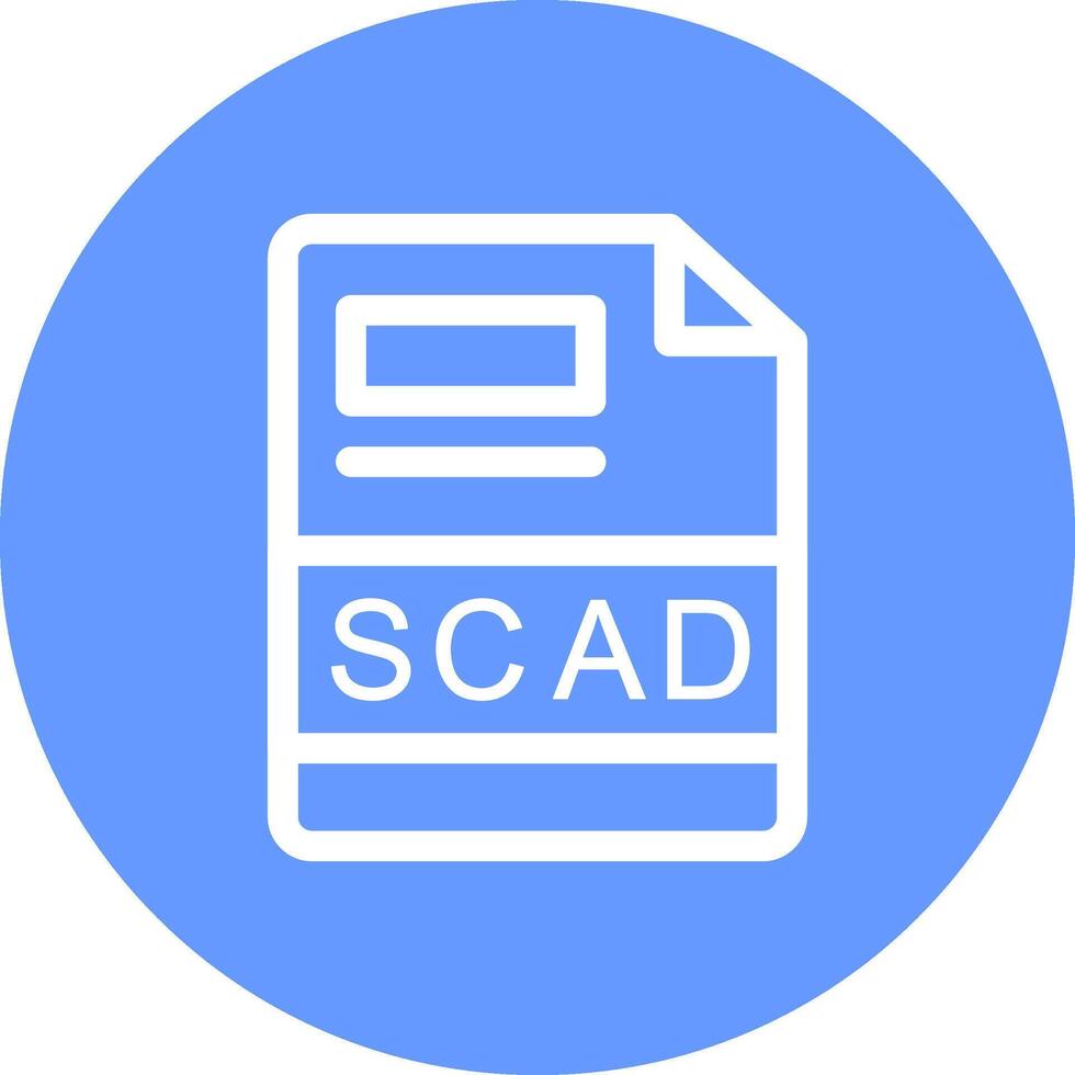 scad kreativ ikon design vektor