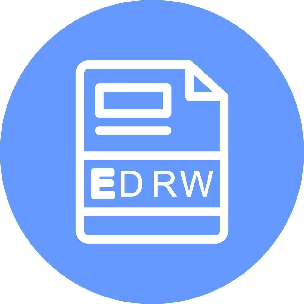 edrw kreativ Symbol Design vektor