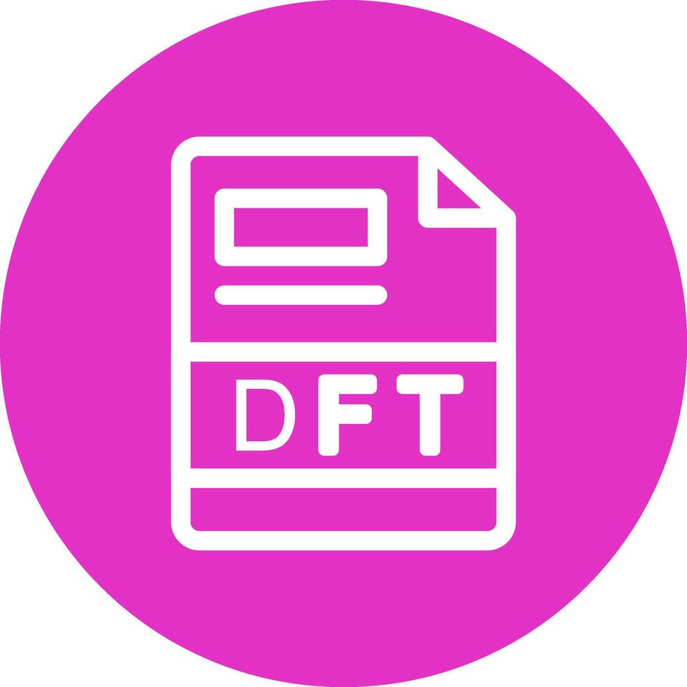 dft kreativ Symbol Design vektor