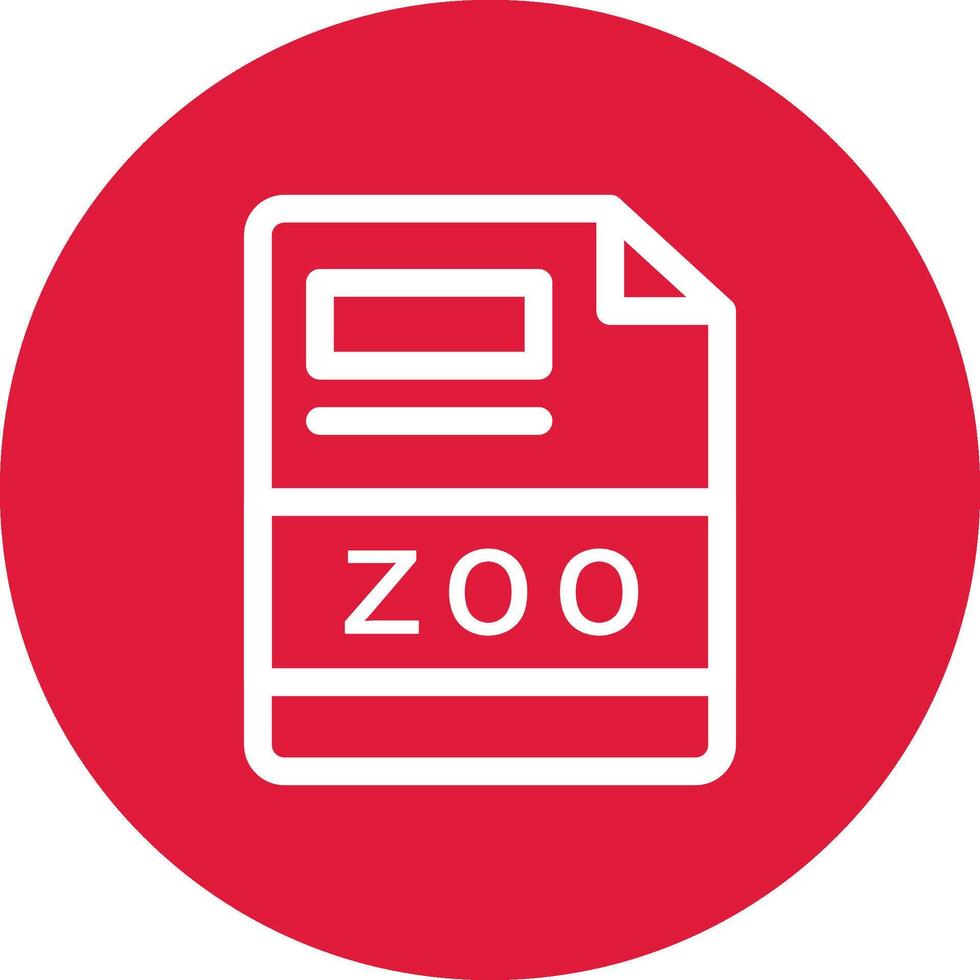 Zoo kreativ Symbol Design vektor