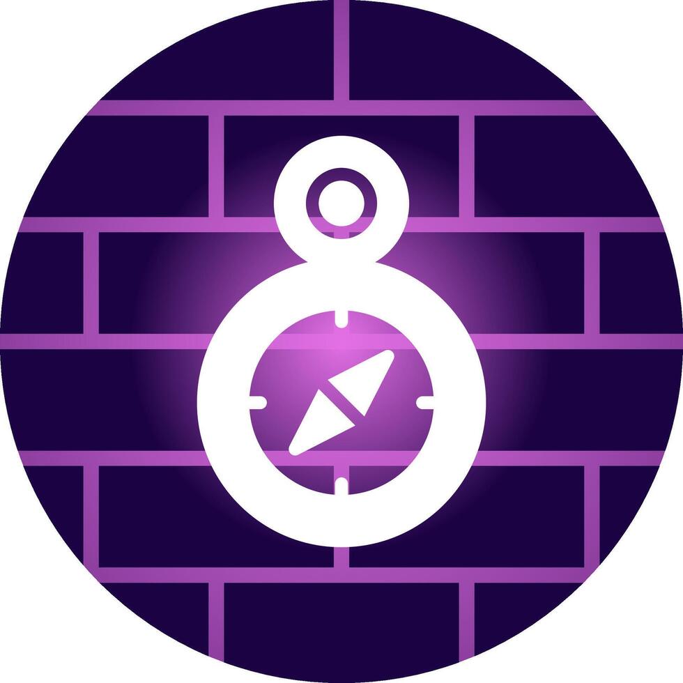 Kompass kreatives Icon-Design vektor