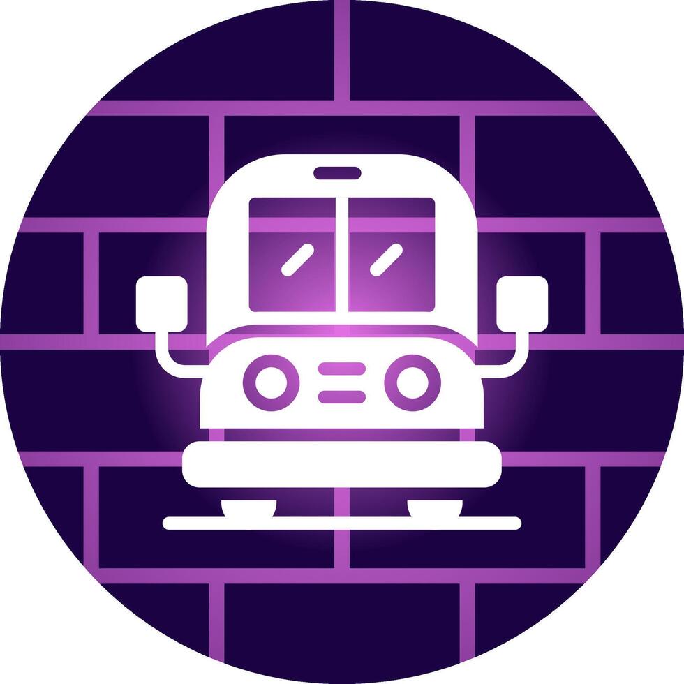 Bus kreatives Icon-Design vektor