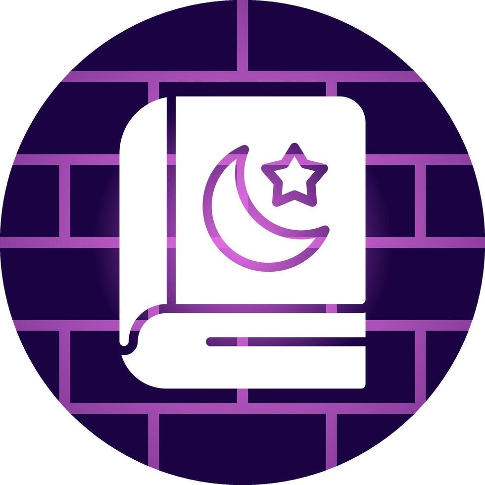 Koran kreatives Icon-Design vektor