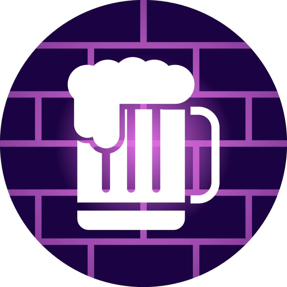 Bier kreatives Icon-Design vektor