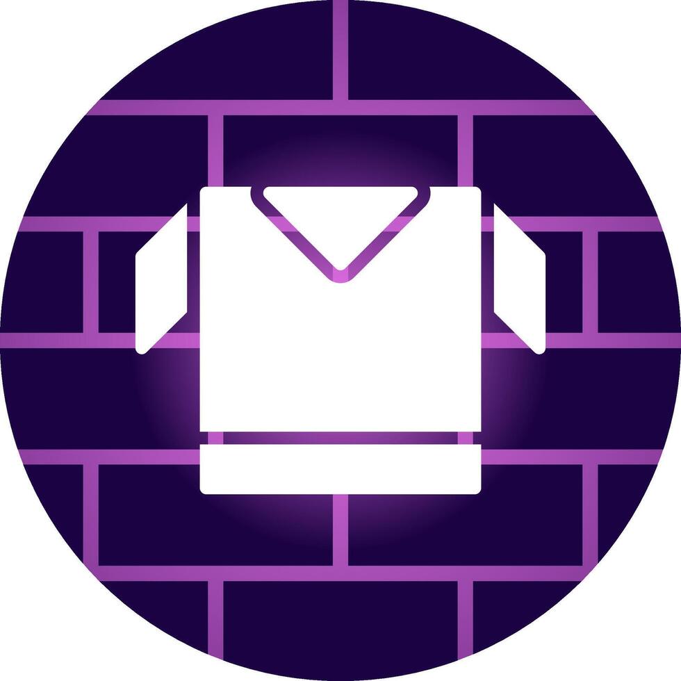 Shirt kreatives Icon-Design vektor