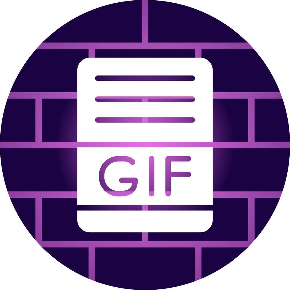 gifs kreativ ikon design vektor